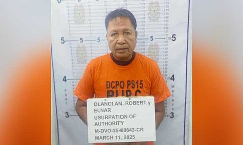 Barangay 76-A Bucana, Davao City Captain Robert Olanolan shared on Facebook that a case was filed against him for opposing an alleged illegal demolition in Cabacan, Times Beach.