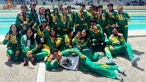 UNSTOPPABLE. Davao City’s swimming team amass 35 golds, 27 silvers, and 17 bronzes after Day 3 of the Davao Region Athletic Association (Davraa) Meet 2025 swimming competition at the Davao del Norte Sports and Tourism Complex (DNSTC), on March 12.