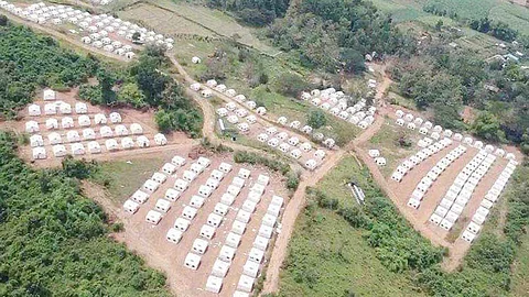 Himamaylan City eyes 400 additional tents for Kanlaon evacuees