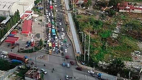 Dagan sa trapiko sa U.N. Ave.-M.C. Briones, Mandaue City, usbon