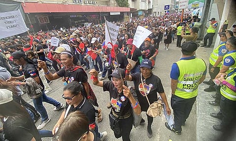 Dabawenyos came out of their homes and joined the Parada Dabawenyo on Sunday, March 16, 2025.