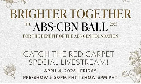 ABS-CBN celebrates the power of Filipino storytelling at the much-awaited "ABS-CBN Ball 2025: Brighter Together" by paying tribute to the stories that inspire, entertain, and uplift while reflecting the lives, hopes, and dreams of Filipinos from all over the world.