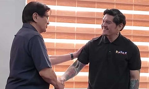 Former senator and Department of Information and Communications Technology (DICT) Secretary Gringo Honasan met with Davao City Mayor Sebastian “Baste” Duterte on Tuesday, March 25, 2025, to convey his concerns regarding the potential trial of former President Rodrigo Roa Duterte (FPRRD) under the jurisdiction of the International Criminal Court (ICC).