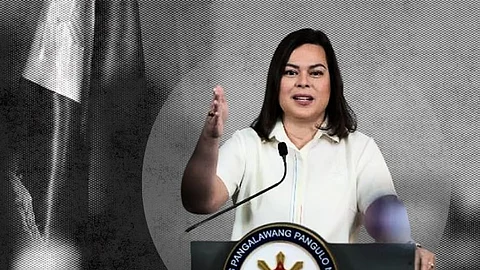 MANILA. Vice President Sara Duterte.