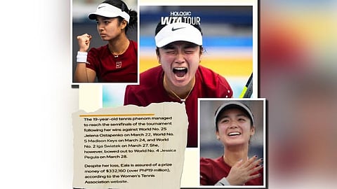 Top of the Week: Alex Eala