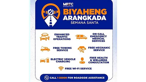 MPTC bares program to assist motorists during Holy Week