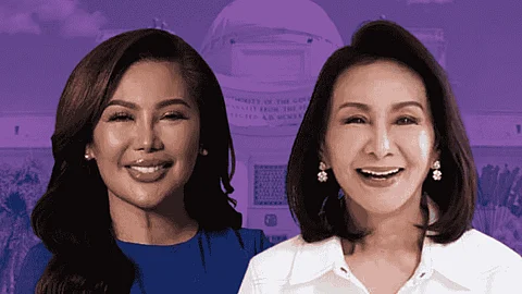 CEBU. Pamela “Pam” Baricuatro and Cebu Governor Gwendolyn Garcia.