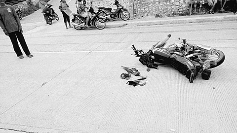 1 patay, 1 angol sa bangga sa motorsiklo