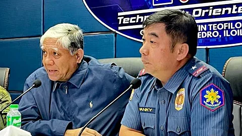 WESTERN VISAYAS. Commission on Elections in Western Visayas Director Dennis Ausan (left) reiterates the ban on campaigning during Maundy Thursday and Good Friday while Police Regional Office in Western Visayas Director Police Brigadier General Jack L. Wanky (right) orders full deployment of police personnel for Holy Week security in strategic areas across the region.