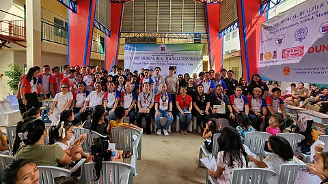 Fil-Chinese group aids Mandaue City students