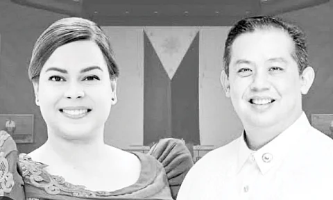 Vice President Sara Duterte and House Speaker Martin Romualdez.