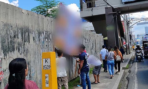 Men install election posters in front of a mall along J.P. Laurel Avenue in Davao City. The Commission on Elections (Comelec) has repeatedly reminded candidates to limit their campaign materials to designated areas and use eco-friendly options. Environmental group Interfacing Development Interventions for Sustainability (Idis) continues to push for “green champions” — candidates who advocate for sustainable and environmentally conscious campaigning.