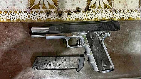 Man arrested for illegal possession of firearm