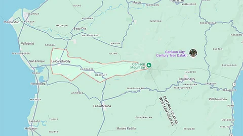 La Carlota City map