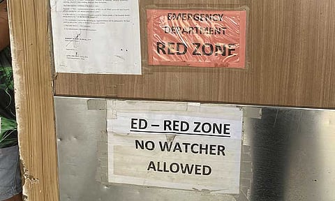 SunStar Davao visited Southern Philippines Medical Center’s (SPMC) Emergency Department Red Zone and its adjacent room, particularly the Red Zone, on Tuesday, May 6, after receiving complaints that it has been operating without proper ventilation since the latter months of last year.