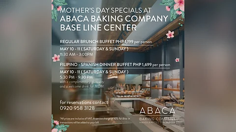 Abaca Baking Company – Baseline Center celebrates Mother’s Day with a feast from the heart