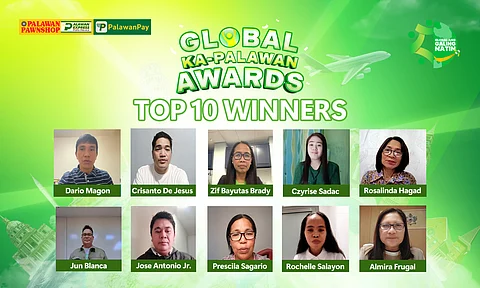 Palawan’s awards program celebrated ten outstanding OFWs with P100,000 each for their inspiring contributions to their families and communities.