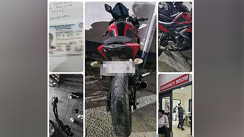 Traffic enforcer dies after being hit by speeding motorcycle