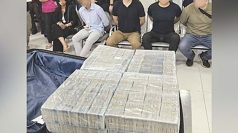 Nearly half a billion pesos seized at airport