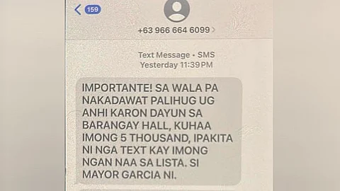 Garcia naigo hugaw nga propaganda