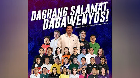 HTLP mapasalamaton sa Dabawenyos sa kadaugan