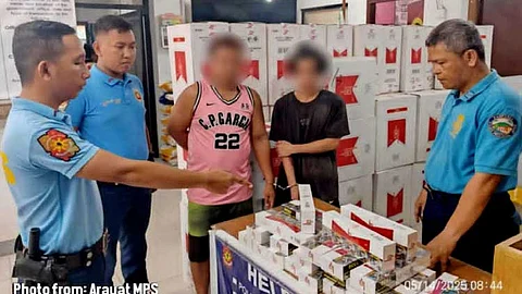 Fake cigarettes seized in Arayat