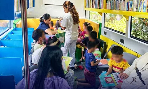 In line with the month-long Flores de Mayo, the Davao City Library and Information Center (DCLIC) has been engaging children in bible storytelling sessions by visiting barangays across the city.