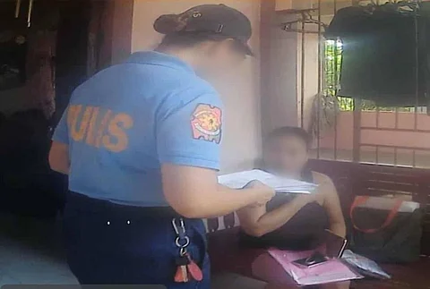 CAPIZ. Maayon Municipal Police Station operatives arrest the third most wanted person in the municipality for six counts of cybercrime violations in Barangay East Villaflores, Maayon, Capiz on May 18, 2025.
