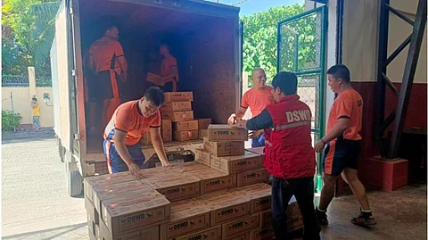 DSWD 7 nangandam sa pagtubag sa padayong hulga sa Bulkang Kanlaon