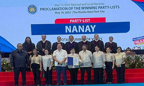 Photo: 38 Nanay Partylist/FB