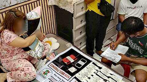 Police operatives confiscated P1.5 million worth of suspected shabu and arrested four individuals, including two high-value targets, during a 24-hour anti-drug operation in Iloilo City from May 19 to 20, 2025. (Photo courtesy of the Iloilo City Police Office)