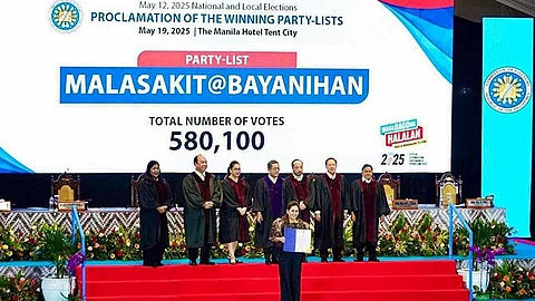 Partylist representative Girlie Veloso giproklamar na