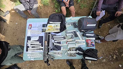 Firearms, drugs seized in Compostela raid