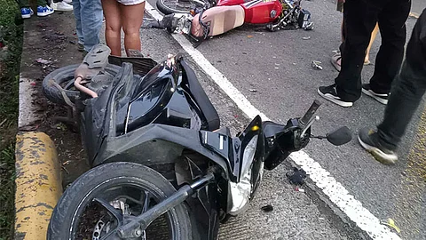5 angol sa karambola sa motor sa TCH