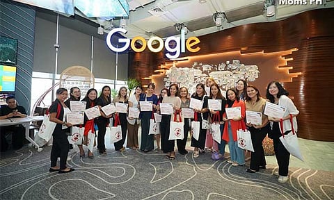 Madiskarte Moms at Google Philippines Headquarters for Gemini Academy.