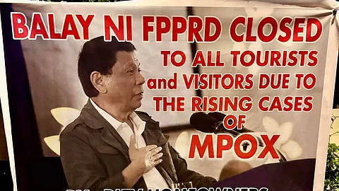 Balay ni FPRRD di na paduawan