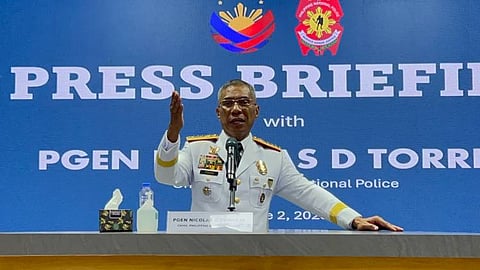 Philippine National Police chief General Nicolas Torre III.