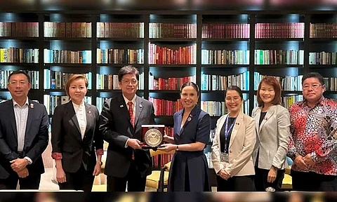 National Council Member Dato’ Danny Tan Eng Ching, National Vice President Datuk Ada Poon, SME Association of Malaysia President Dr. Chin Cee Seong, Commercial Counsellor Norjamin G. Delos Reyes, National Vice President Miccele Siow Lee Ching, and National Assistant Secretary General Dato’ Danny Mah Che Beng.