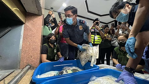 82kls. nga shabu, gisunog