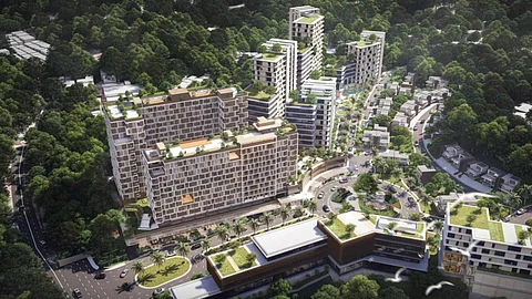 North Grove features two residential towers, Lumina and Terra, offering a total of over 1,000 studio and one-bedroom units, complemented by green spaces and exclusive amenities.