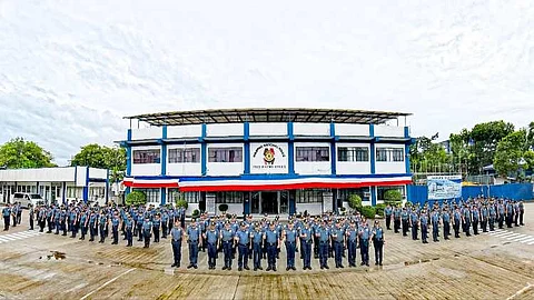 ILOILO. Police Brigadier General Jack L. Wanky, regional director of the Police Regional Office in Western Visayas (PRO 6), leads the ceremonial flag-raising during the 127th Philippine Independence Day celebration on June 12, 2025, at Camp General Martin Teofilo B. Delgado, Iloilo City. The activity honored Filipino heroes and reaffirmed the PNP’s commitment to upholding peace, democracy, and national unity.