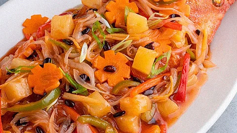 Super Busog: Sweet and sour fish