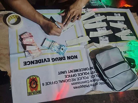 BACOLOD. The Bacolod City Police Office (BCPO) recovers an estimated P612,000 worth of a substance believed to be shabu in a drug bust in Purok Cadena de Amor, Barangay Handumanan, Bacolod City Wednesday, June 11, 2025.