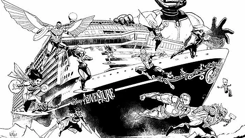 Disney Cruise Line, Marvel Comics collaborate on exclusive comic release