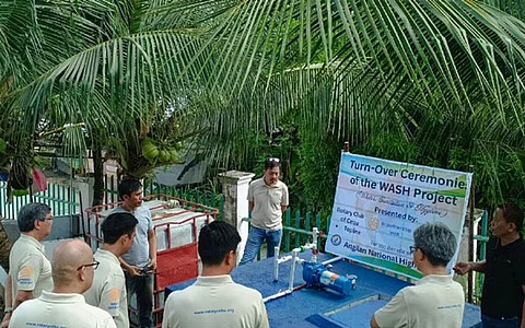 Rotary Club of Cebu completes 19th school under its Wash advocacy