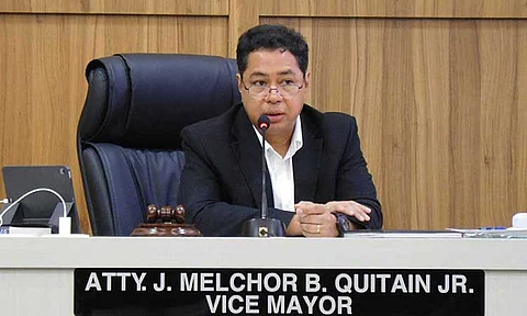 Davao City Vice Mayor J. Melchor B. Quitain Jr.