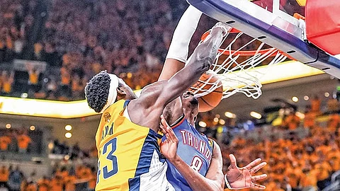 Nakatabla ang Pacers sa Thunder