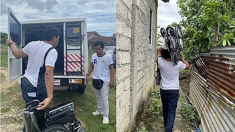 CSWDO distributes assistive devices