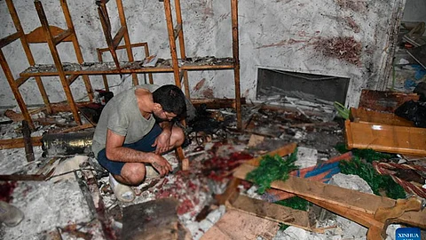 19 patay sa suicide bombing sud sa simbahan sa Damascus
