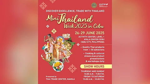 Thai Trade Center in Manila set to hosts Mini Thailand Week 2025 in Cebu to boost Thai-Filipino trade relations